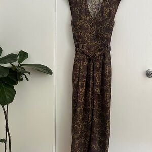 Rachel Comey Paisley Print Jumpsuit (size 2)